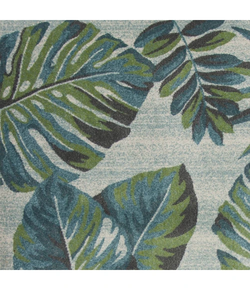 Kas Stella 6253 Teal/Green Nassau Area Rug 5'3" x 7'7"