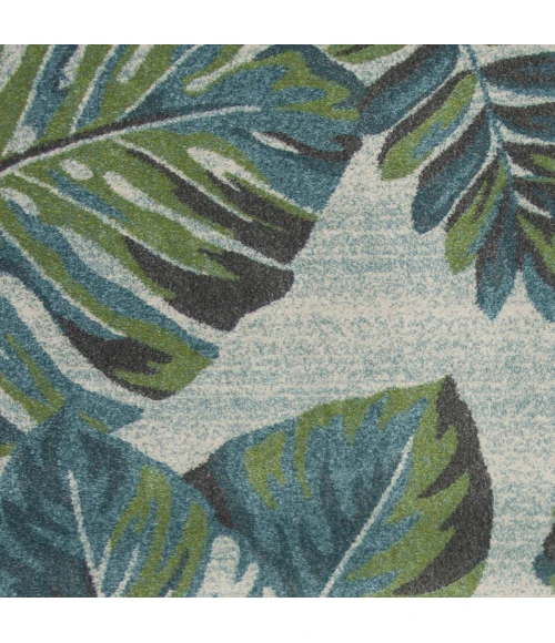 Kas Stella 6253 Teal/Green Nassau Area Rug 5'3" x 7'7"