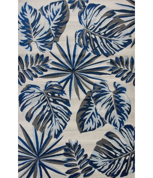Kas Stella 6254 Grey/Blue  Nassau Area Rug 3'3" x 4'11"