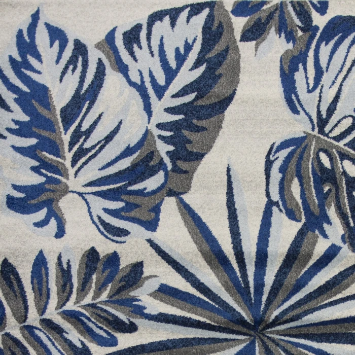 Kas Stella 6254 Grey/Blue  Nassau Area Rug 3'3" x 4'11"