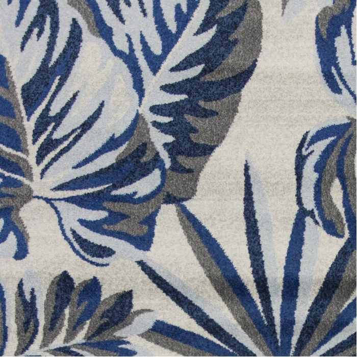 Kas Stella 6254 Grey/Blue  Nassau Area Rug 3'3" x 4'11"