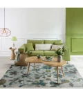 Kas Stella 6258 Teal Reflections Area Rug 5'3" x 7'7"