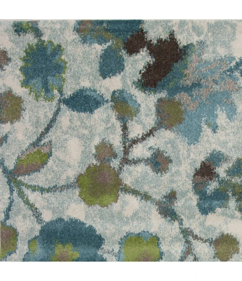 Kas Stella 6258 Teal Reflections Area Rug 5'3" x 7'7"