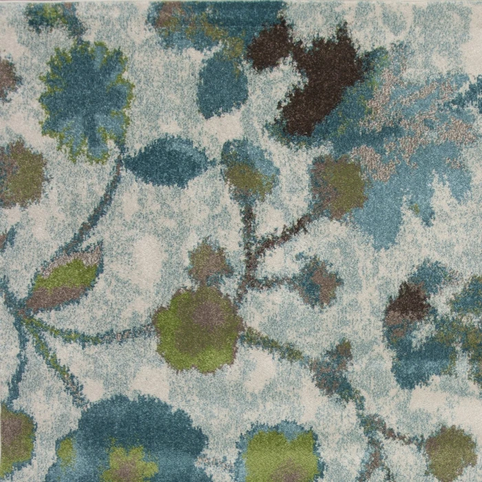 Kas Stella 6258 Teal Reflections Area Rug 9'10" x 13'2"