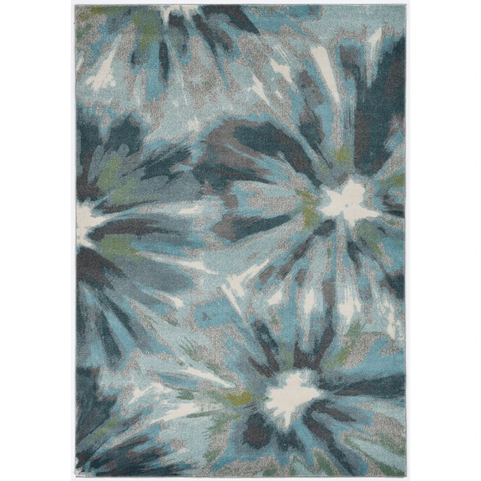 Kas Stella 6264 Teal Splash Area Rug 7'10" x 10'10"