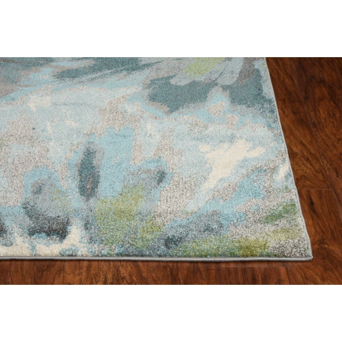 Kas Stella 6264 Teal Splash Area Rug 7'10" x 10'10"