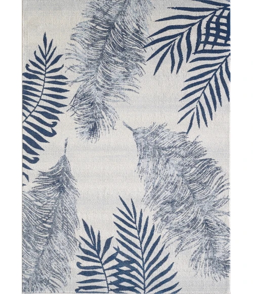 Kas Stella 6266 Ivory/Navy Fauna Area Rug 9'10" x 13'2"