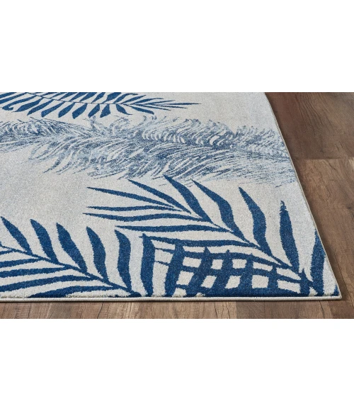 Kas Stella 6266 Ivory/Navy Fauna Area Rug 9'10" x 13'2"