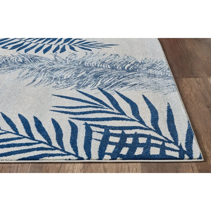Kas Stella 6266 Ivory/Navy Fauna Area Rug 3'3" x 4'11"