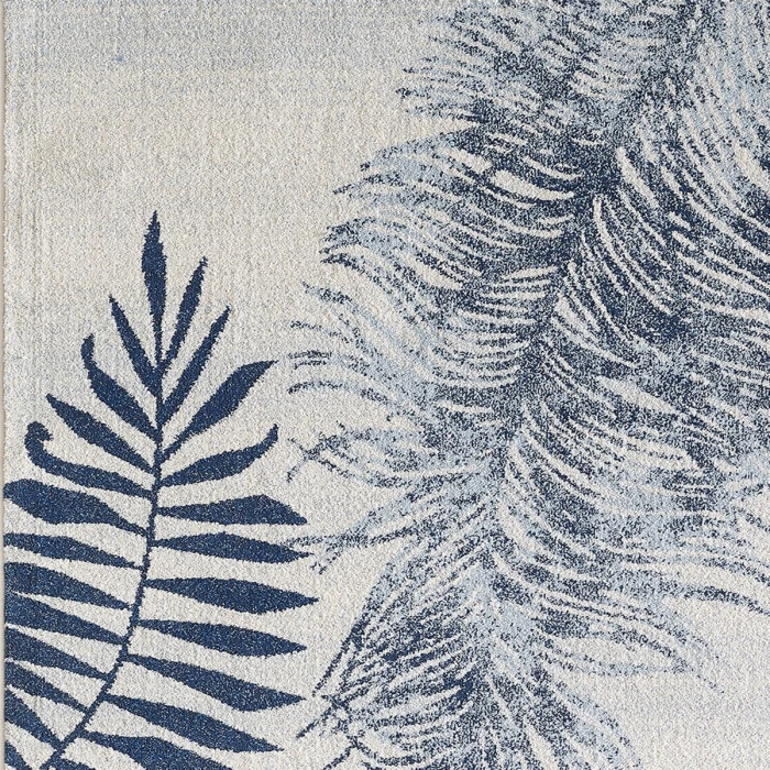 Kas Stella 6266 Ivory/Navy Fauna Area Rug 5'3" x 7'7"
