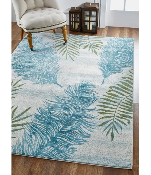 Kas Stella 6267 Spa Fauna Area Rug 9'10" x 13'2"