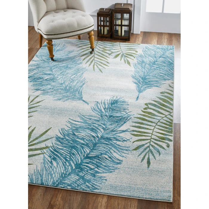 Kas Stella 6267 Spa Fauna Area Rug 9'10" x 13'2"