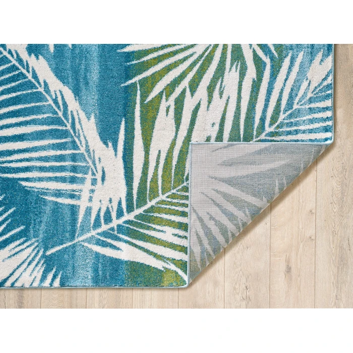 Kas Stella 6273 Ivory/Green Tropical Area Rug 9'10" x 13'2"