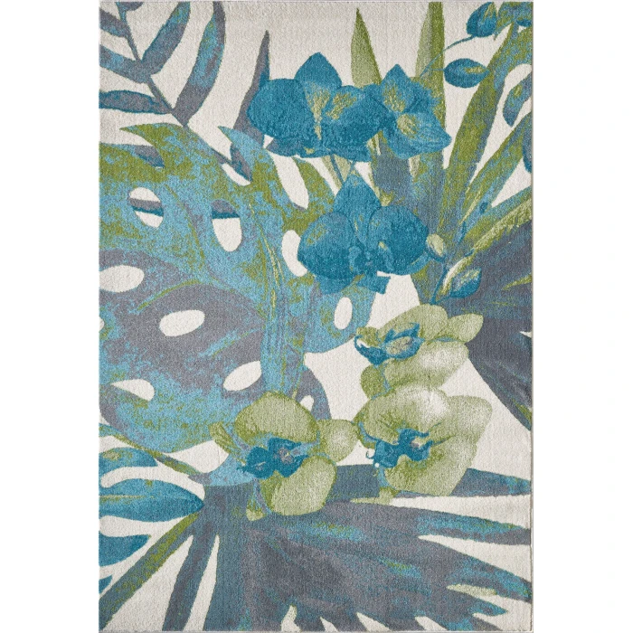 Kas Stella 6275 Green Palms Area Rug 3'3" x 4'11"
