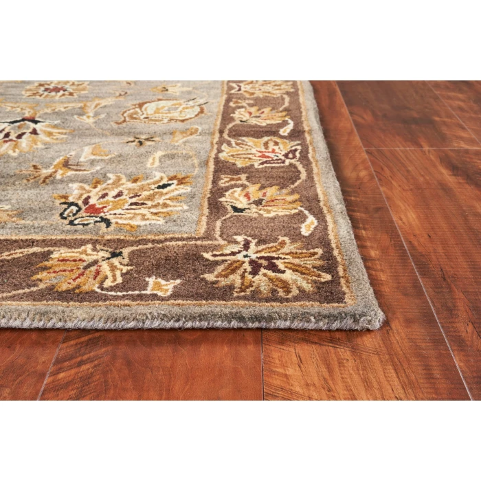 Kas Syriana 6000 Grey/Mocha Mahal Area Rug 3'3" x 5'3"