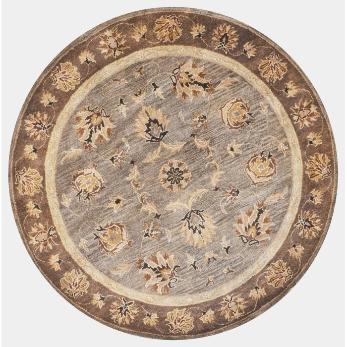 Kas Syriana 6000 Grey/Mocha Mahal Area Rug 3'3" x 5'3"