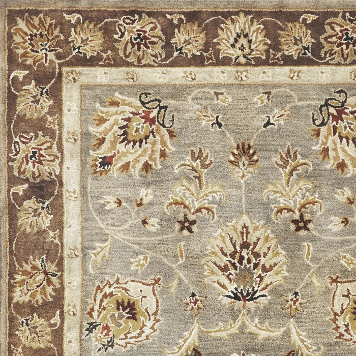Kas Syriana 6000 Grey/Mocha Mahal Area Rug 3'3" x 5'3"