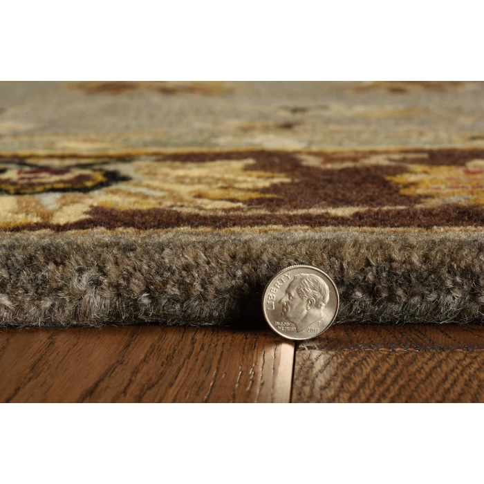 Kas Syriana 6000 Grey/Mocha Mahal Area Rug 3'3" x 5'3"