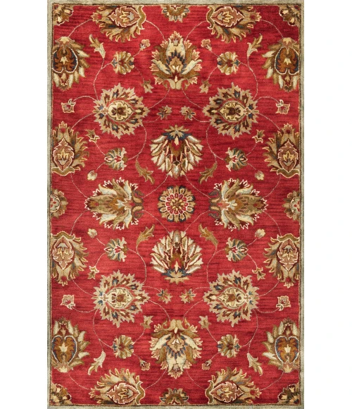 Kas Syriana 6003 Red Allover Kashan Area Rug 8' x 10'6"