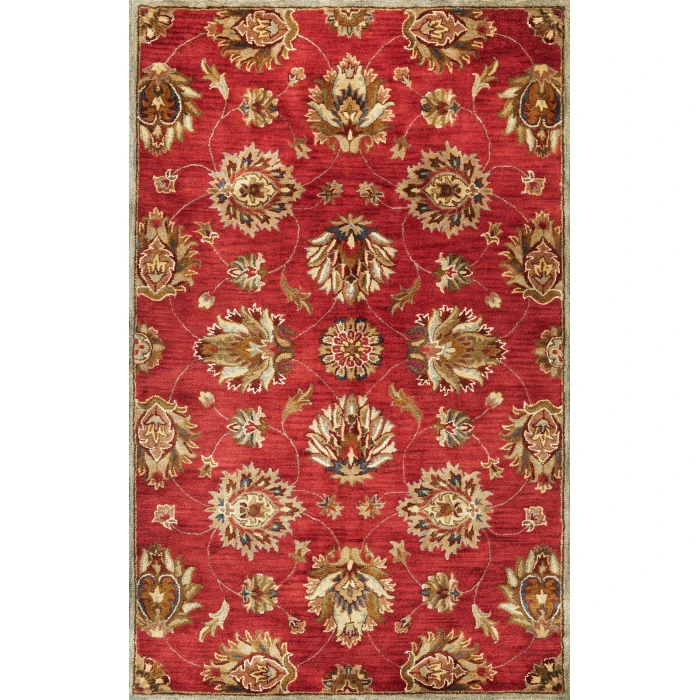 Kas Syriana 6003 Red Allover Kashan Area Rug 3'3" x 5'3"
