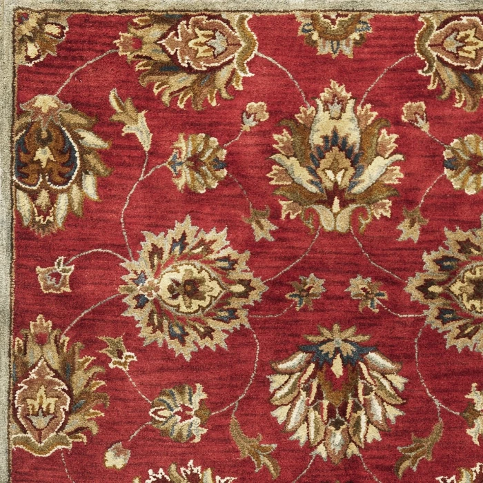 Kas Syriana 6003 Red Allover Kashan Area Rug 3'3" x 5'3"