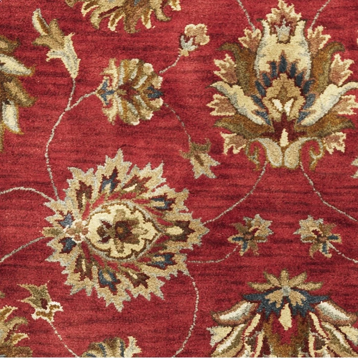 Kas Syriana 6003 Red Allover Kashan Area Rug 3'3" x 5'3"