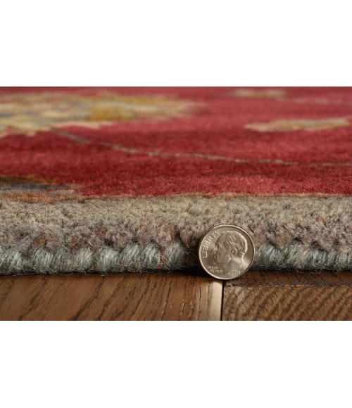 Kas Syriana 6003 Red Allover Kashan Area Rug 8' x 10'6"