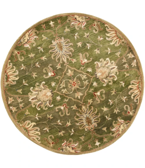 Kas Syriana 6010 Emerald Green Agra Area Rug 3'3" x 5'3"