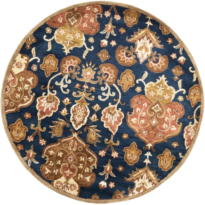 Kas Syriana 6020 Navy Tapestry Area Rug 3'3" x 5'3"