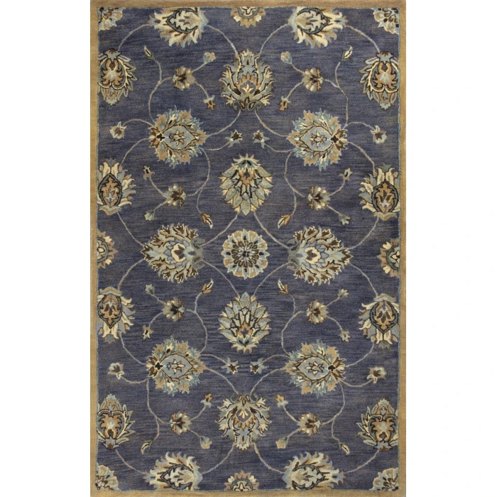 Kas Syriana 6024 Midnight Kashan Area Rug 3'3" x 5'3"