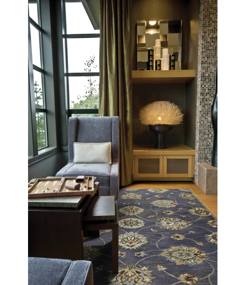 Kas Syriana 6024 Midnight Kashan Area Rug 2'3" x 7'6" Runner