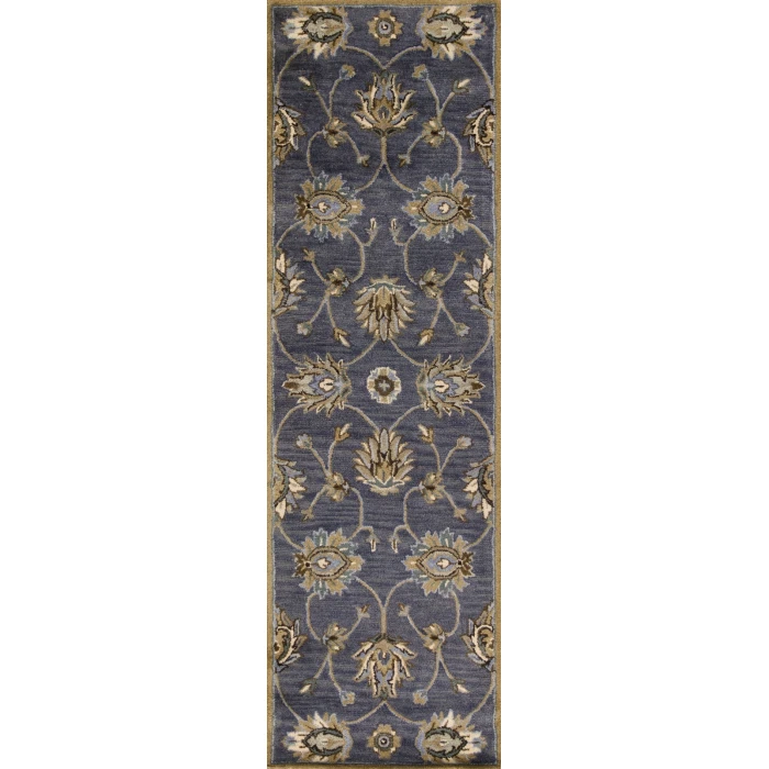 Kas Syriana 6024 Midnight Kashan Area Rug 3'3" x 5'3"