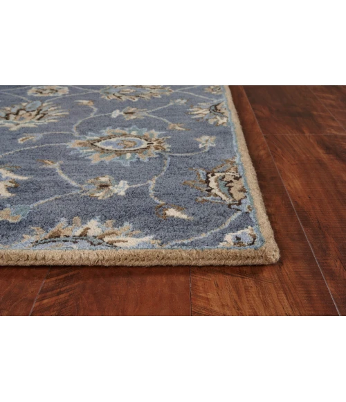 Kas Syriana 6024 Midnight Kashan Area Rug 2'3" x 7'6" Runner