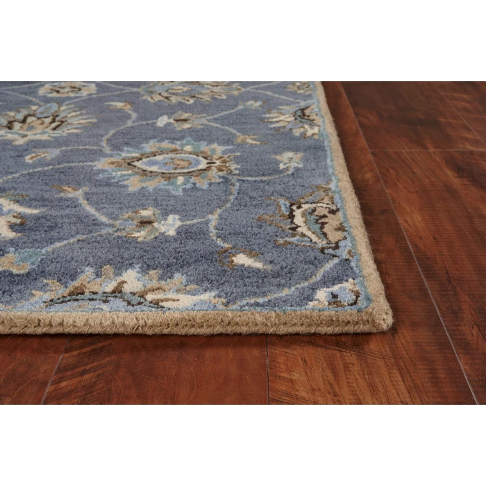 Kas Syriana 6024 Midnight Kashan Area Rug 3'3" x 5'3"
