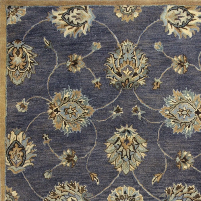 Kas Syriana 6024 Midnight Kashan Area Rug 3'3" x 5'3"
