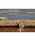 Kas Syriana 6024 Midnight Kashan Area Rug 2'3" x 7'6" Runner