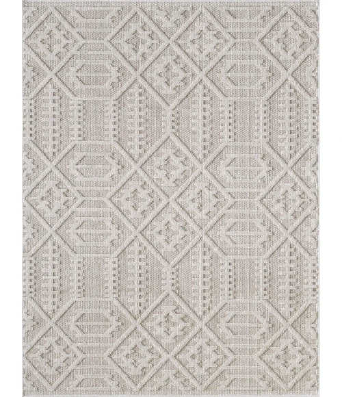 Kas Terra Taupe 6772 4 ft. X 6 ft. Rectangle Rug