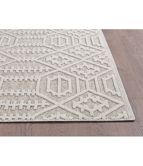 Kas Terra Taupe 6772 4 ft. X 6 ft. Rectangle Rug