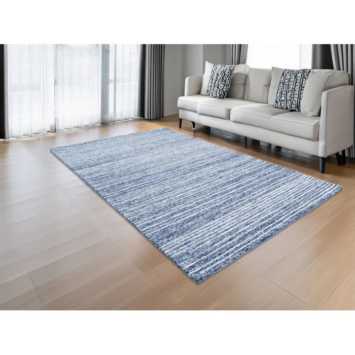 Kas Tuscany Navy 406 2 ft. 3 in. X 8 ft. Rectangle Rug