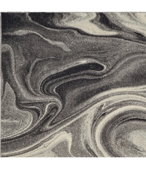 KAS Watercolors Ivory 6235 6ft.7in. x 9ft.6in. Rectangle Rug