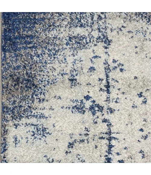 Kas Watercolors 6230 Ice Blue Flow 5' x 7'6"