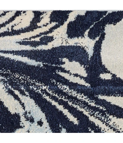 Kas Watercolors 6232 Blue Marble 5' x 7'6"