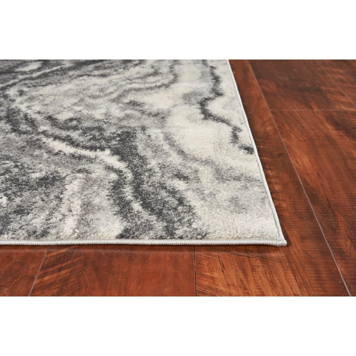 Kas Watercolors 6235 Ivory/Grey Landscape 5' x 7'6"