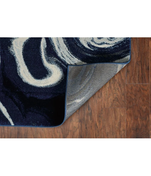 Kas Watercolors 6236 Blue Palette 5' x 7'6"