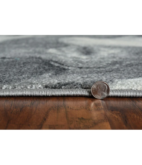 Kas Watercolors 6237 Grey Palette 5' x 7'6"