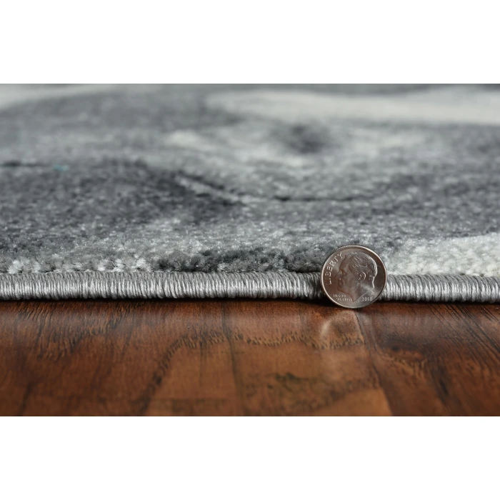 Kas Watercolors 6237 Grey Palette 3'3" x 4'11"