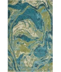 Kas Watercolors 6238 Teal Geode 3'3" x 4'11"