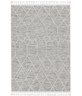 Kas Willow 1102 Ivory Grey Honeycomb Area Rug 5'3" x 7'7"