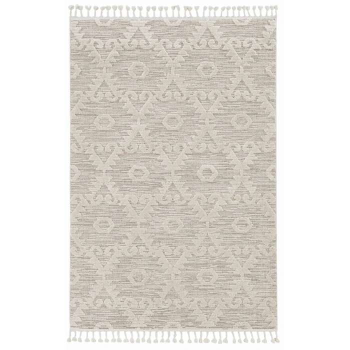 Kas Willow 1103 Ivory Beige Boho Area Rug 3'3" x 4'11"