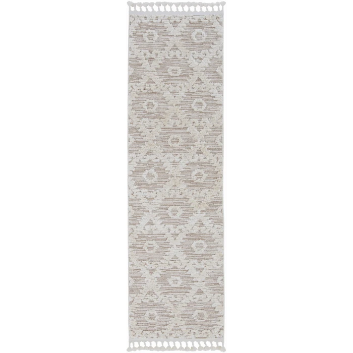 Kas Willow 1103 Ivory Beige Boho Area Rug 3'3" x 4'11"